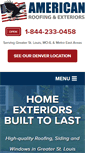Mobile Screenshot of americanroofingandexteriors.com